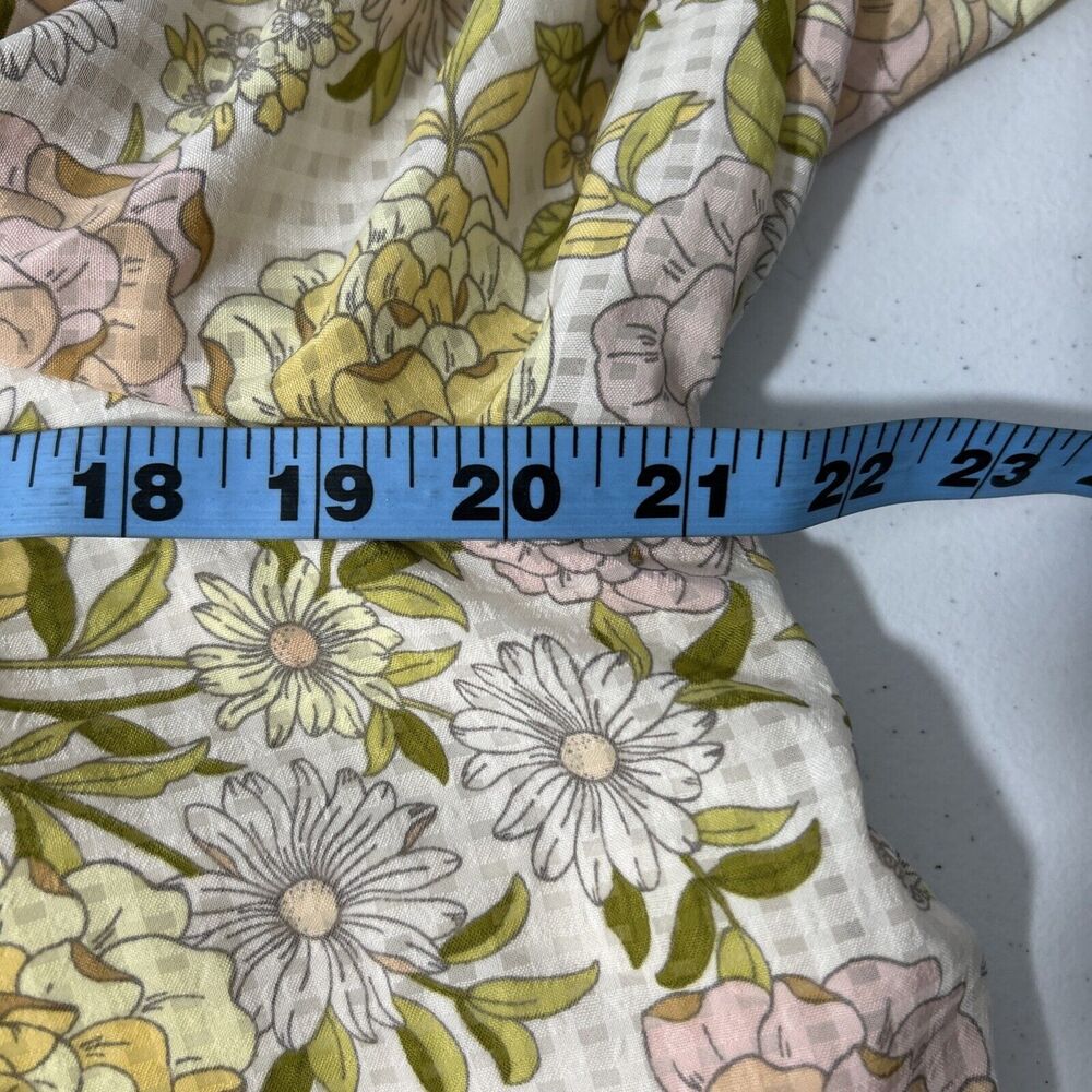 Who What Wear Dress Womens Medium Tiered Floral Cottagecore Fairy Vacation‎ - Picture 13 of 16
